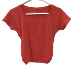 (85)  Eddie Bauer , XS red short sleeve stretch tshirt